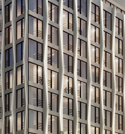 Three George, Düsseldorf, Gebäude