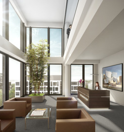 Three George, Düsseldorf, Interior