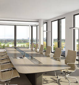 Three George, Düsseldorf, Interior